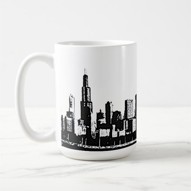 Chicago Skyline Mug (Left)