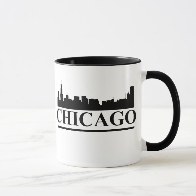 Chicago Skyline Mugs (Right)