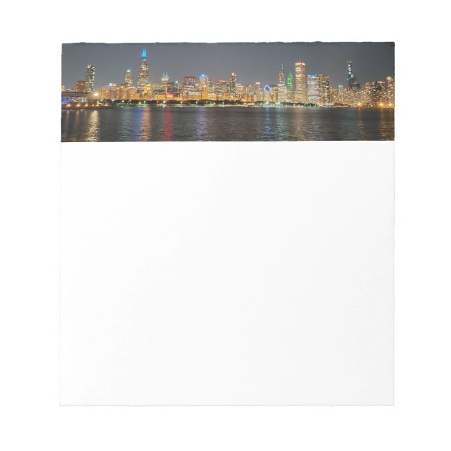 Chicago Skyline Notepad (Front)