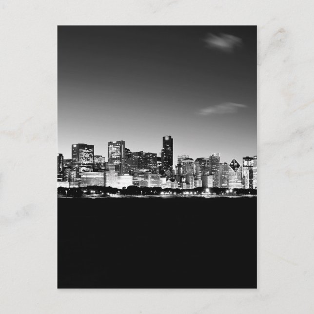 Chicago Skyline Postcard (Front)
