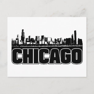 Chicago Skyline Postcard