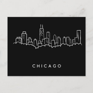 Chicago Skyline Postcard