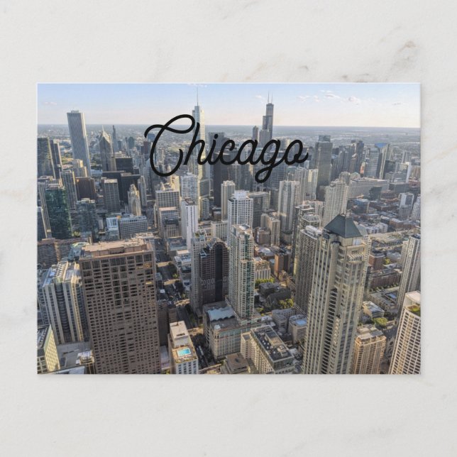 Chicago Skyline Postcard (Front)