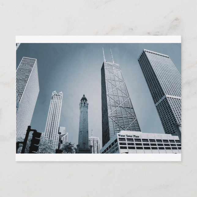 Chicago Skyline Postcard (Front)