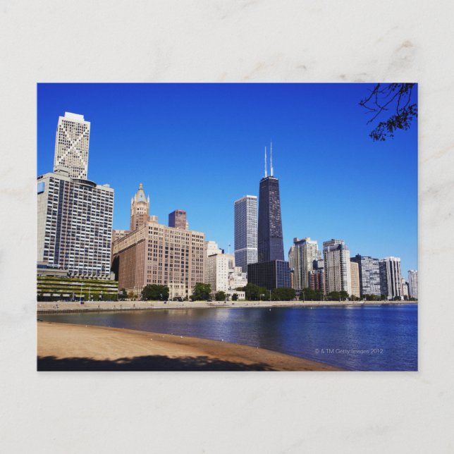 Chicago Skyline. Postcard (Front)