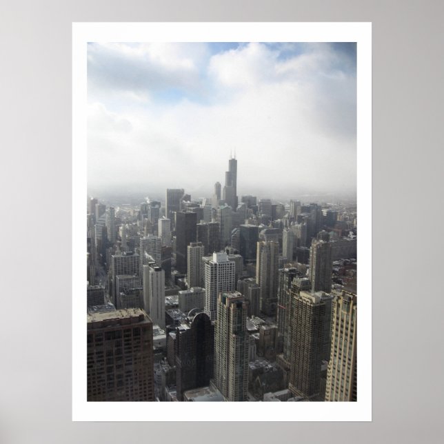 Chicago Skyline Poster (Front)