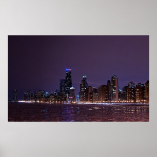 Chicago Skyline Poster