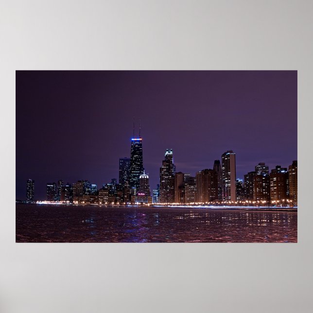 Chicago Skyline Poster (Front)