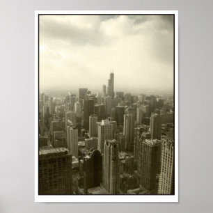 Chicago Skyline Poster