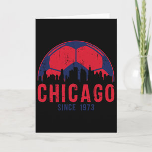 Chicago Skyline Soccer Fc Futbol Illinois Card