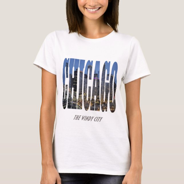 Chicago Skyline T-Shirt (Front)
