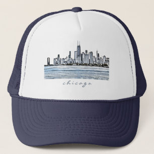 Chicago Skyline Trucker Hat