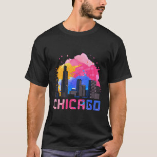 Chicago Skyscape Illinois T-Shirt