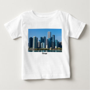 Chicago Skyscrapers Baby T-Shirt