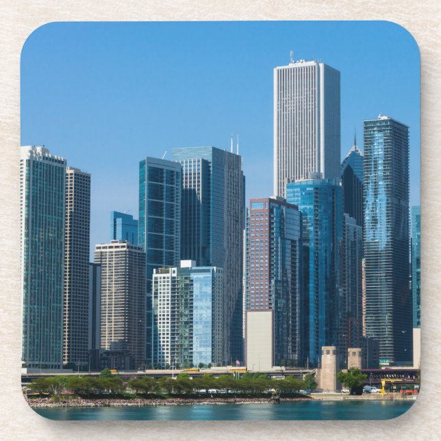 Chicago Skyscrapers Coaster (Front)