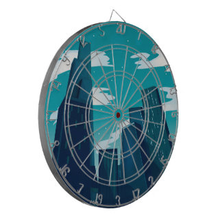 Chicago Skyscrapers Dartboard