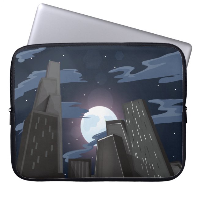 Chicago Skyscrapers Laptop Sleeve (Front)