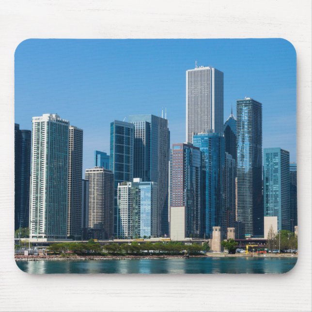 Chicago Skyscrapers Mouse Mat (Front)