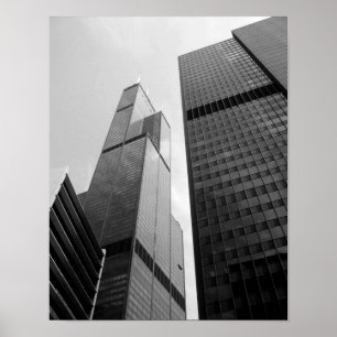 Chicago Skyscrapers Poster