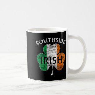 Chicago Southside Irish Flag St. Patrick's Day  Coffee Mug