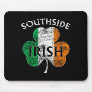 Chicago Southside Irish Flag St. Patrick's Day Mouse Mat
