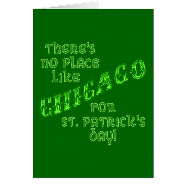 CHICAGO St Patricks Day (Front)