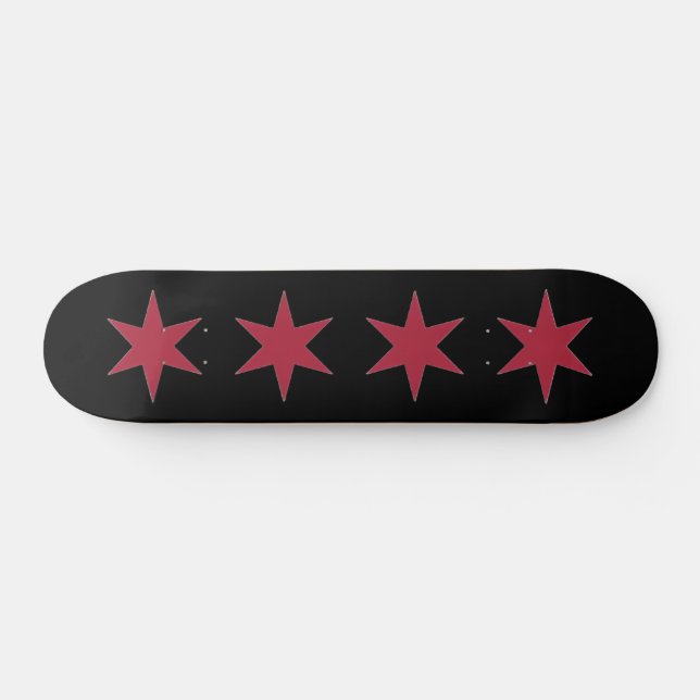 Chicago Stars Skateboard (Horz)