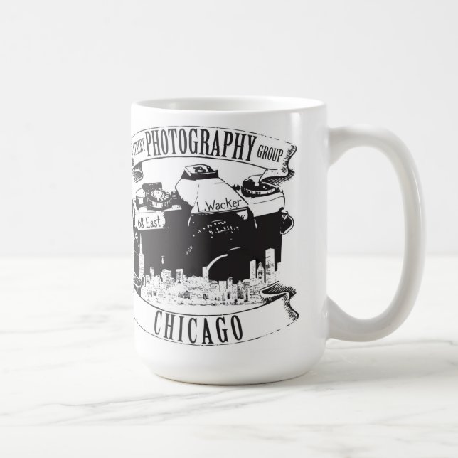Chicago Street Photography Group Classic White Mug (Right)
