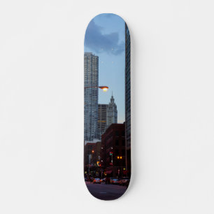 Chicago Street Scene Skateboard