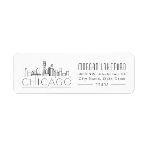 Chicago Stylised Skyline