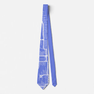 Chicago Subway Train Vintage System Map Route Tie