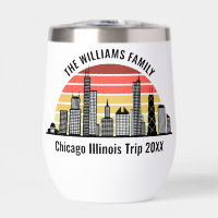 Chicago Sunset Customised Trip Souvenir
