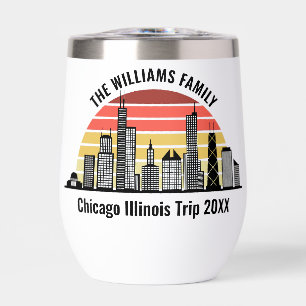 Chicago Sunset Customised Trip Souvenir