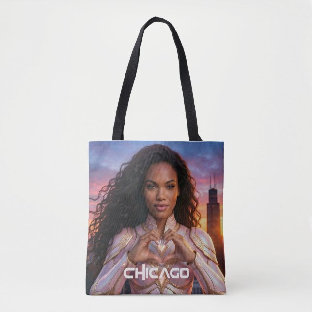 CHICAGO - SUPERHERO TOTE BAG (Front)