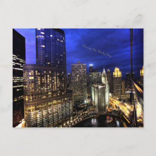 Chicago, the Windy City Postcard