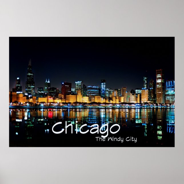 CHICAGO - THE WINDY CITY POSTER (Front)