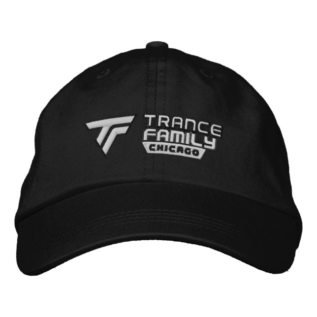 Chicago Trance Family Black Hat Official Logo (Front)