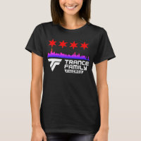 Chicago Trance Family City Skyline & Stars