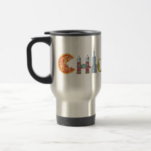 Chicago travel mug