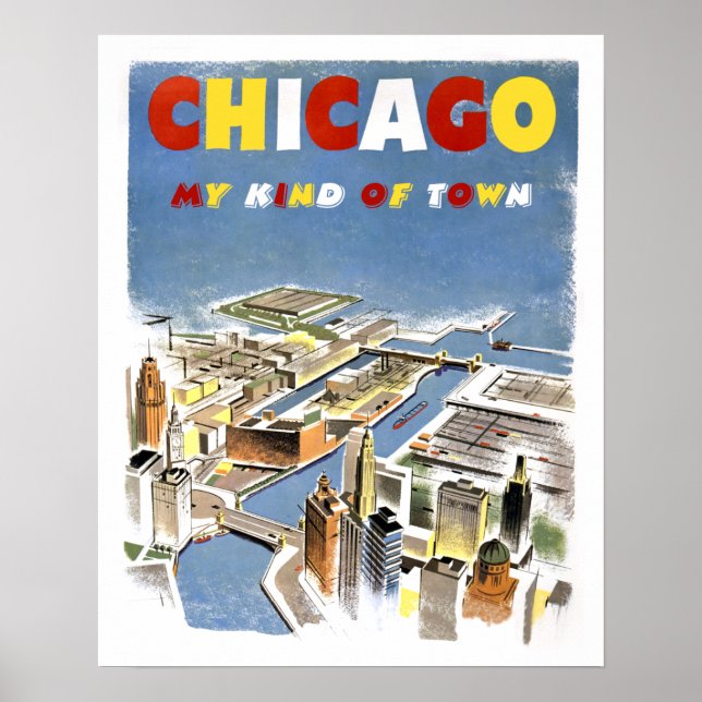 Chicago Travel poster (Front)