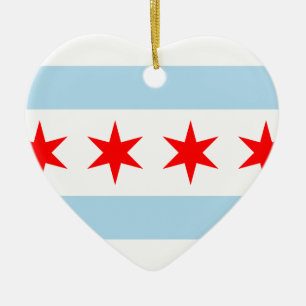Chicago, United States Ceramic Tree Decoration