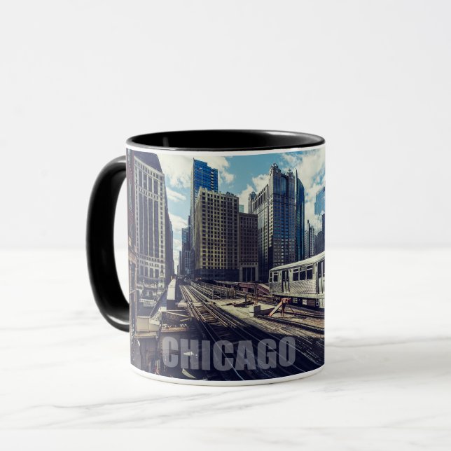 Chicago USA Mug (Front Left)