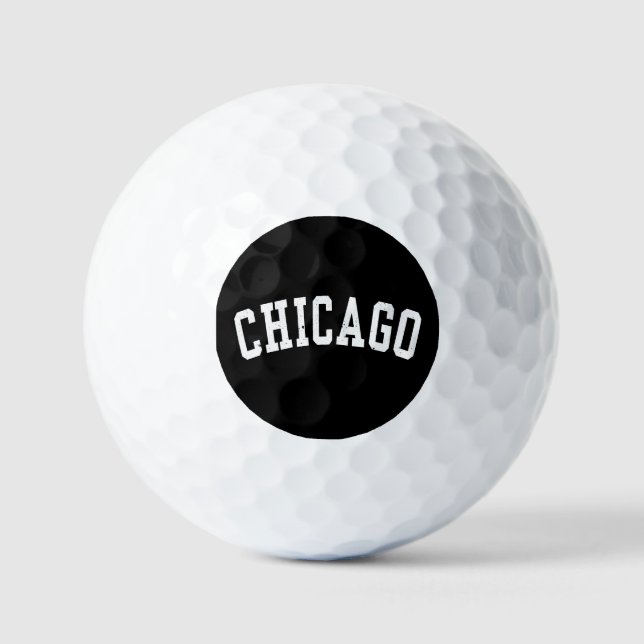 Chicago Vintage Golf Balls (Front)