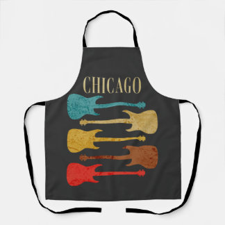 Chicago Vintage Guitars Concert Festival Souvenir Apron