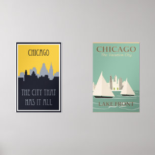 Chicago vintage posters