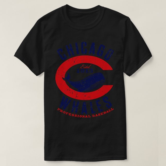 Chicago Whales T-Shirt (Design Front)
