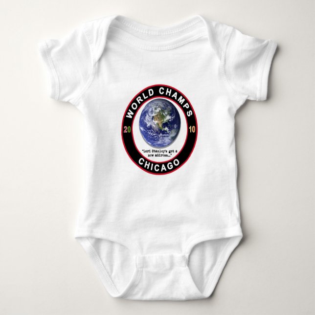 CHICAGO WORLD CHAMPS BABY BODYSUIT (Front)
