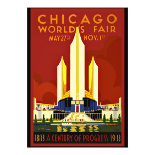 Chicago World's Fair, 1933, Photo Print