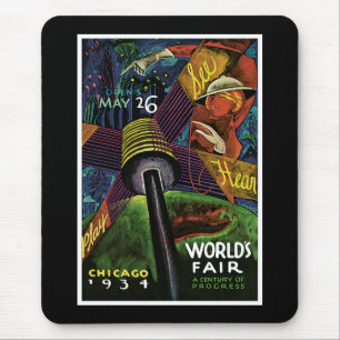 Chicago World's Fair 1934 Mouse Mat