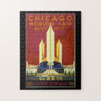 Chicago Worlds Fair Vintage Poster 1933